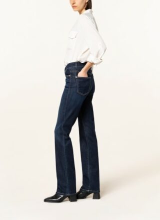 CAMBIO Jeans Paris Straight Long Straight Leg Jeans Damen, Blau