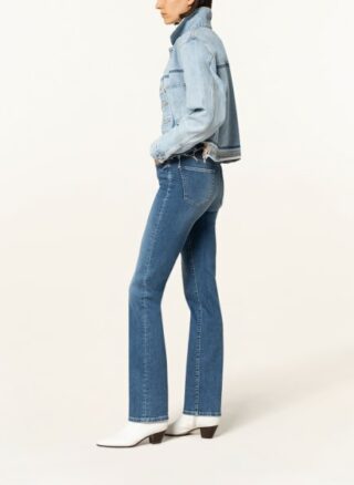 CAMBIO Jeans Paris Straight Long Straight Leg Jeans Damen, Blau