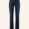 CAMBIO Jeans Paris Straight Long Straight Leg Jeans Damen, Blau