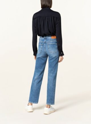 CAMBIO Jeans Paris Straight Straight Leg Jeans Damen, Blau