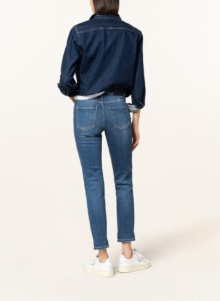 CAMBIO Jeans Pearlie Karottenjeans Damen, Blau