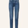 CAMBIO Jeans Pearlie Karottenjeans Damen, Blau