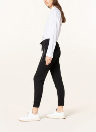 CAMBIO Jorden Jogginghose Damen, Schwarz