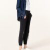 CAMBIO Joy Jogginghose Damen, Schwarz