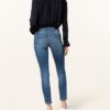 CAMBIO Paris Ancle Cut Slim Fit Jeans Damen, Blau