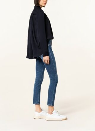 CAMBIO Paris Ancle Cut Slim Fit Jeans Damen, Blau