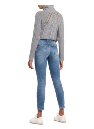 CAMBIO Paris Ancle Cut Straight Leg Jeans Damen, Blau