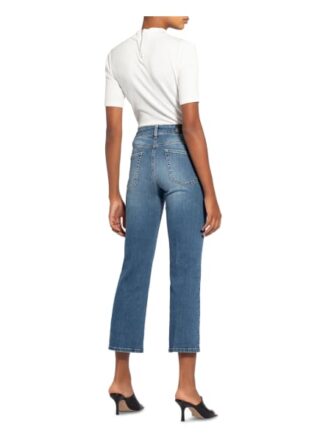 CAMBIO Paris Easy Kick Flared Leg Jeans Damen, Blau