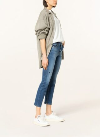 CAMBIO Paris Skinny Jeans Damen, Blau