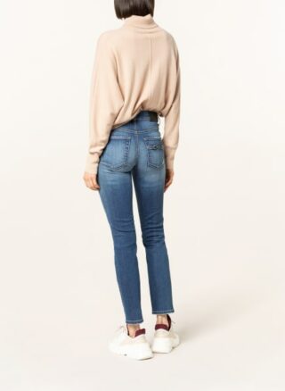 CAMBIO Paris Slim Fit Jeans Damen, Blau