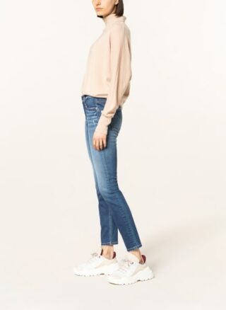 CAMBIO Paris Slim Fit Jeans Damen, Blau