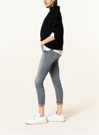 CAMBIO Pina Slim Fit Jeans Damen, Grau