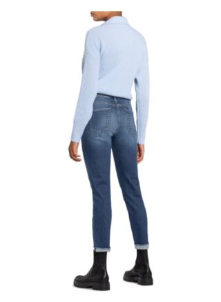 CAMBIO Piper 7/8 Slim Fit Jeans Damen, Blau