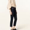 CAMBIO Piper Short 7/8 Slim Fit Jeans Damen, Blau
