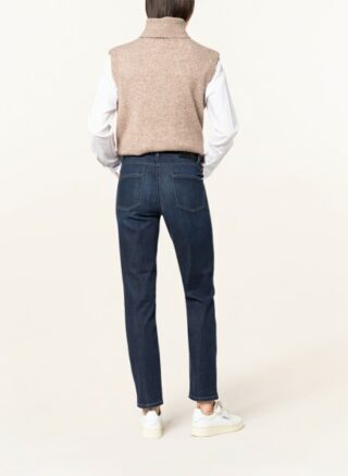 CAMBIO Posh Straight Leg Jeans Damen, Blau