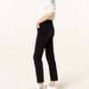 CAMBIO Posh Straight Leg Jeans Damen, Schwarz