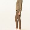 CAMBIO Ray Lederhose Damen, Beige