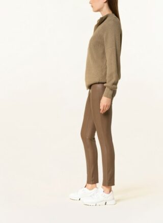 CAMBIO Ray Lederhose Damen, Beige