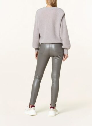 CAMBIO Ray Lederhose Damen, Grau