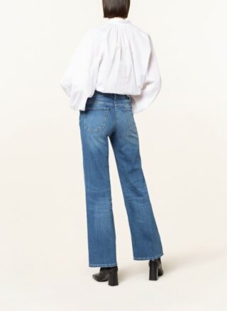 CAMBIO Tess Flared Leg Jeans Damen, Blau