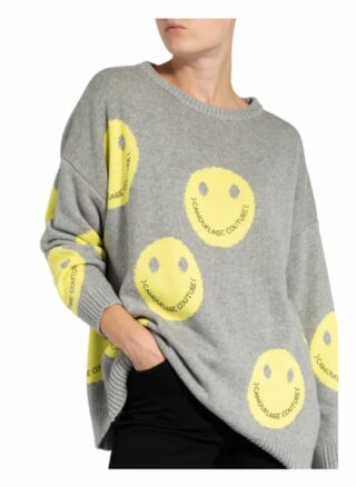 CAMOUFLAGE couture Pullover Damen, Gelb