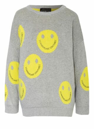 CAMOUFLAGE couture Pullover Damen, Gelb