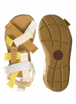 CAMPERLAB Match Riemchensandalen Damen, Gelb