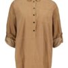 CARTOON Cordbluse Damen, Braun