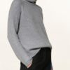 CATNOIR Rollkragenpullover Damen, Grau