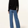CATNOIR Rollkragenpullover Damen, Schwarz