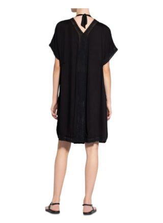 CHARMLINE Palm Whisper Tunika Damen, Schwarz