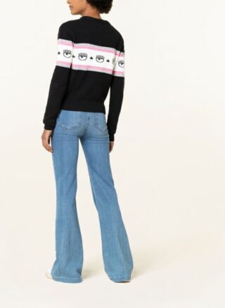 CHIARA FERRAGNI Pullover Damen, Schwarz