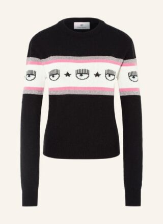 CHIARA FERRAGNI Pullover Damen, Schwarz
