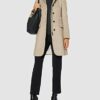 CINQUE CIASTRAL_L Wollmantel Damen, Beige