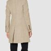 CINQUE CIASTRAL_L Wollmantel Damen, Beige