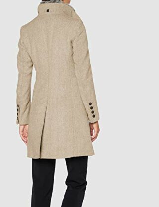 CINQUE CIASTRAL_L Wollmantel Damen, Beige