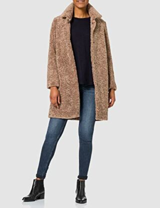 CINQUE CIFLEECY Wollmantel Damen, Braun