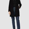 CINQUE CIMACIA Wollmantel Damen, Schwarz