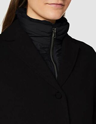 CINQUE CIMACIA Wollmantel Damen, Schwarz