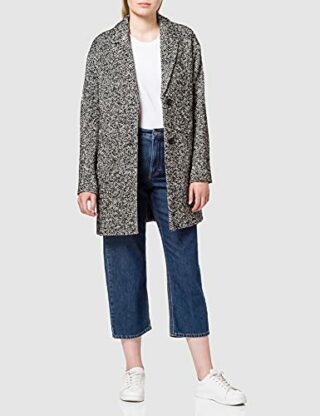 CINQUE CIMARGO Mantel Damen, Schwarz