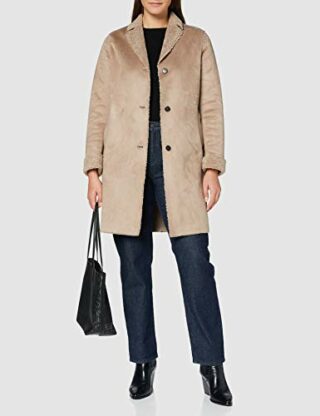 CINQUE CISHEARLY Wollmantel Damen, Braun