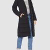 CINQUE CISTRETCHY Steppmantel Damen, Schwarz