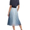 CINQUE Cifreya A-Linien-Rock Damen, Blau