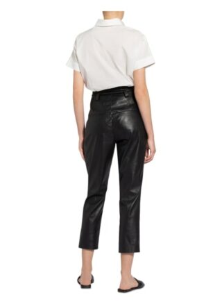 CINQUE Cihydra 7/8-Lederhose Damen, Schwarz