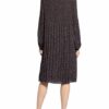 CINQUE Cimilan Plisseekleid Damen, Schwarz