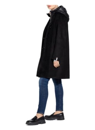 CINQUE Cimiracle Stehkragenmantel Damen, Schwarz