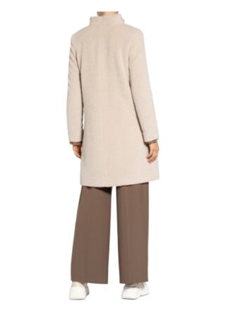CINZIA ROCCA Stehkragenmantel Damen, Beige