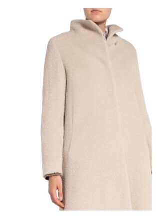 CINZIA ROCCA Stehkragenmantel Damen, Beige