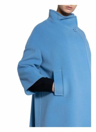 CINZIA ROCCA Wollmantel Damen, Blau
