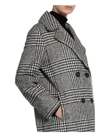 CINZIA ROCCA Wollmantel Damen, Schwarz